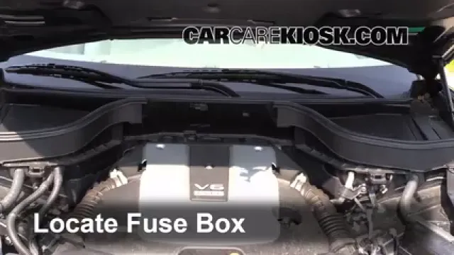 2013 Infiniti FX37 3.7L V6 Fusible (moteur) Contrôle